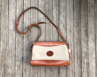 Vintage Dooney & Bourke Leather Crossbody Bag