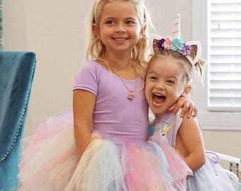 Pastel Unicorn headband - pink purple lavender gold - unicorn gift for girls - unicorn hair band - felt unicorn headband - unicorn horn