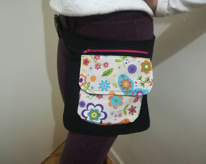 Flat Fanny pack, hip bag, hip bag