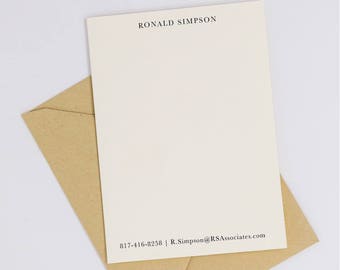 Modern stationery | Etsy