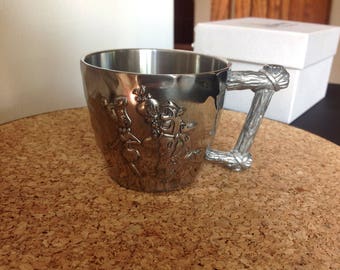 Silver Child's Cup Flintstones Reed & Barton Baby Cup