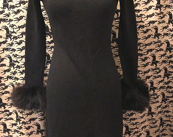 Fabulous Handmade 1960's Midaxi retro mod dress uk10/12 EC003 main image 1