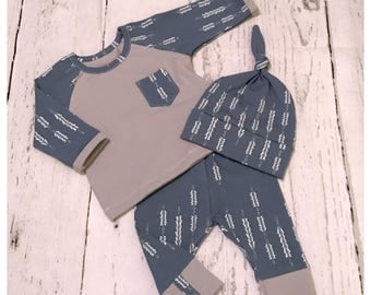 Baby boy outfit , baby boy clothes , boy clothing sets , baby boy size Nb to 2t set , baby shower gift , boy outfit , baby clothes