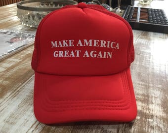 Make America Great Again hat.
