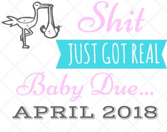 Shit just got real | Etsy