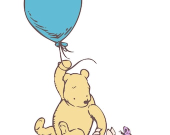 Classic Winnie the Pooh and Piglet Sometimes the Smallest
