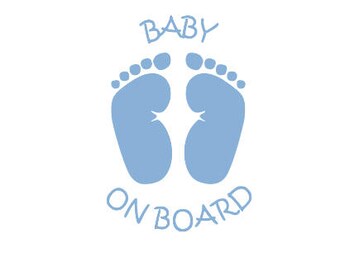 Baby On Board Decal - Baby Car Decal - Baby On Board Car Decal - Car Decal - Car Window Decal
