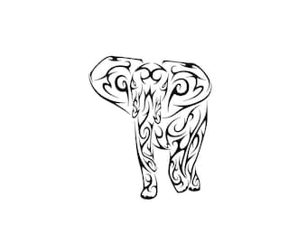Free Free 147 Tribal Elephant Svg SVG PNG EPS DXF File
