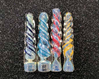Colorful Twist Glass Pipe