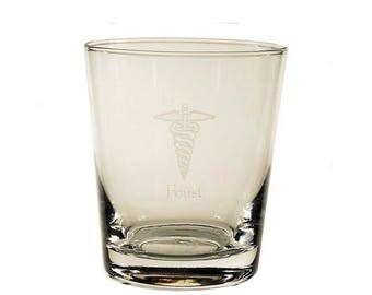 Custom Nurse Glass - 13 oz Tumbler - Nurses Glasses - FREE shipping in Cont US