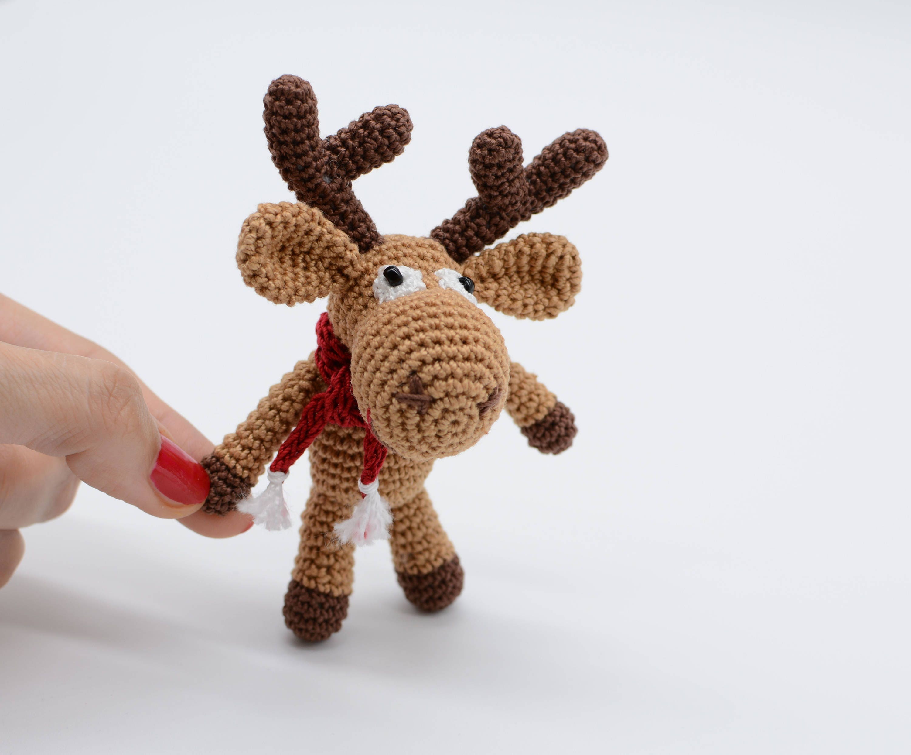 christmas deer plush