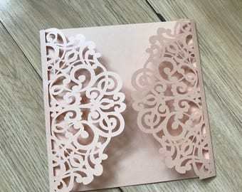 Laser Cut Wedding Invitation Troop138 Us