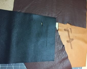 CLEARANCE rack, leather journal or photo album, imperfections