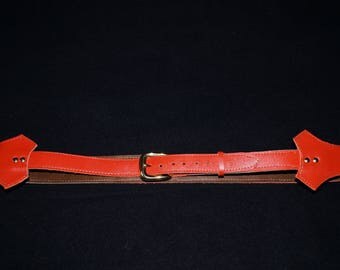 very cool all leather lined leather belt