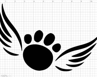 Free Free Paw With Wings Svg 101 SVG PNG EPS DXF File