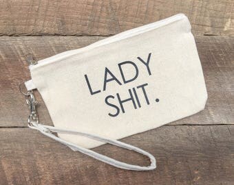 Lady Shit, Travel Bag, Makeup Bag FREE SHIPPING