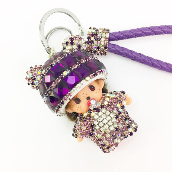 monchhichi doll keychain