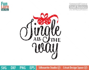 Jingle all the way SVG, Jingle Bells SVG, Believe svg, Christmas svg, word art, stars, Typography, svg png dxf eps