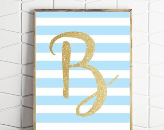 baby blue letters etsy