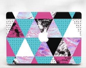 Macbook Case Geometry Macbook Cover Case Macbook Pro Hard Case Macbook 15 Case Marble Macbook Case Air 11 Case Macbook Air 13 Case touch bar