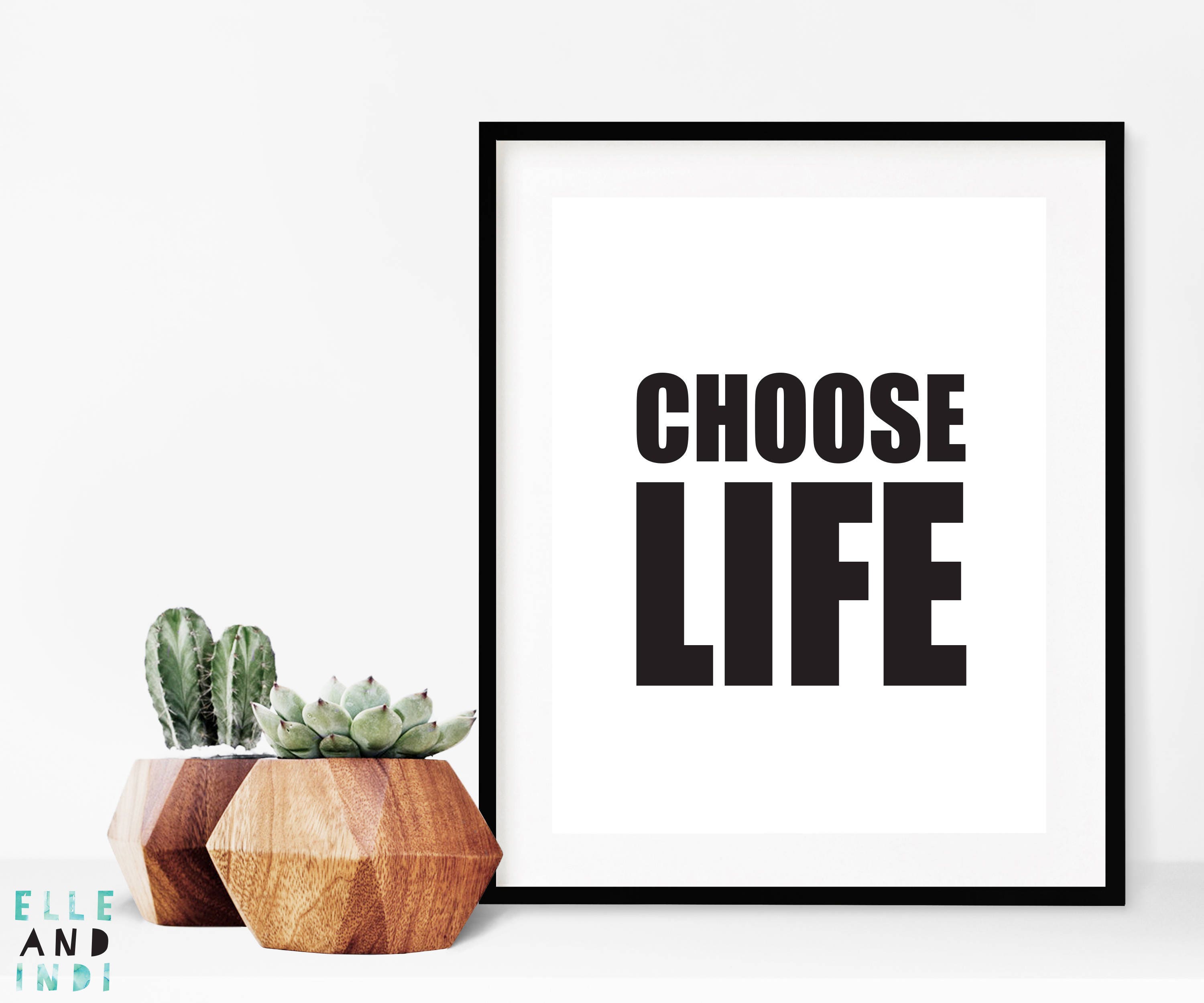 Choose Life // Trainspotting // 90s // Typography // Film