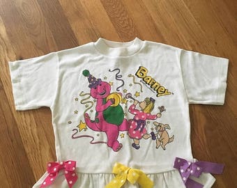 vintage barney t shirt