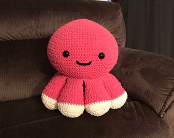 squishy octopus pillow