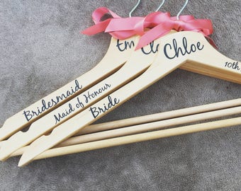 Wedding dress hangers, wedding season, wedding gift, bridesmaid, maid of honour, bride, wedding planner, bridesmaid gift, clothes hanger