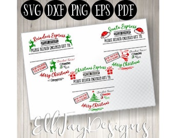 Santa sack svg cutting files, Christmas svg bundle cutting files, Santa bag svg, Reindeer svg Santa svg Christmas svg expxress svg cut file