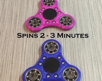 Fidget spinner, Fidget toy, EDC Spinner, Stress Reliever, Anxiety Toy, ADHD Toy, Autism Toy, Fidget Gadget 4 Deep with Bad Boy Bling!
