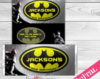 Batman Candy Bar wrapper