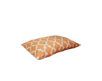Orange Pet Pillow Bed