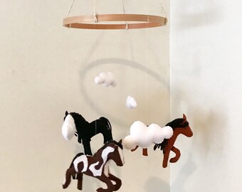 Horse Baby Mobile