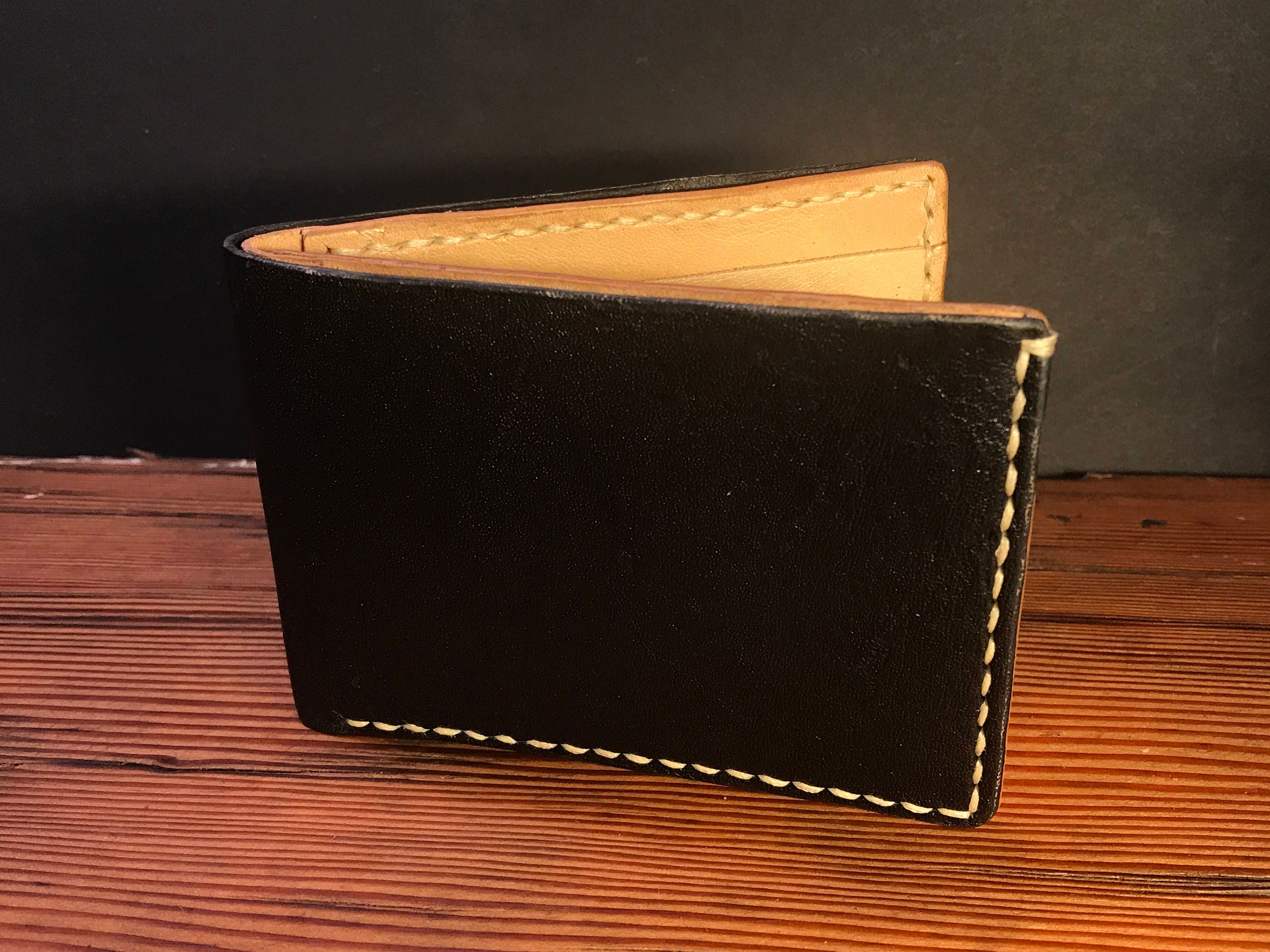 Handmade Mens Wallet Kangaroo Leather