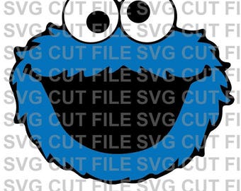 Cookie monster svg | Etsy