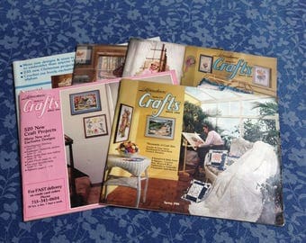 80's Craft Catalogs-Free US Shipping