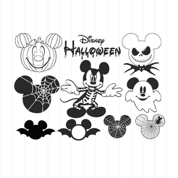 Download INSTANT DOWNLOAD Mickey Halloween Svg Disney Halloween