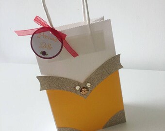 Personalised Beauty And The Beast Party Bag