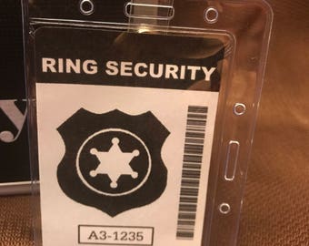Ring Security Badge for Ring Bearer