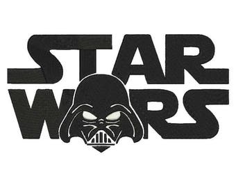 Star Wars Embroidery Design - 4 sizes and 5 formats