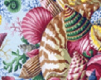 fabric patchwork Kaffee Fasset shells 088 paste