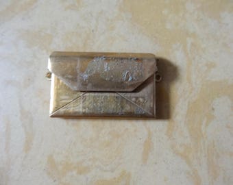 Brass bag charm