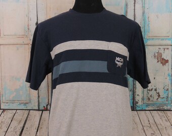Vintage MCM Legere T-Shirt, Designer Top Tee, Size L