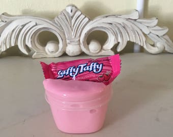 Strawberry Laffy Taffy Slime