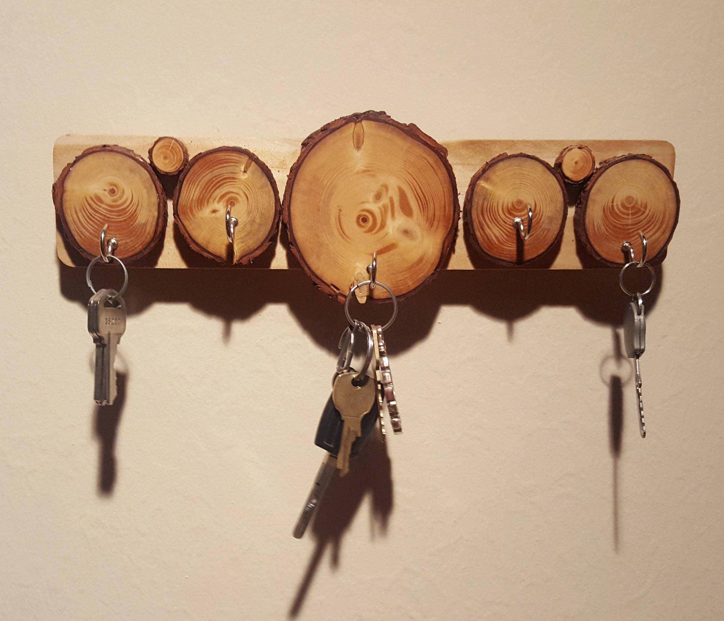 Unique Wood Key Hanger