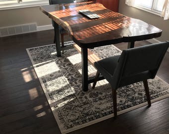 live edge wood table