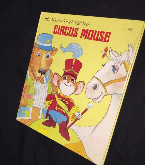 1986 Circus Mouse Kid's Book