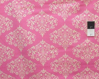 ON SALE Amy Butler AB24 Midwest Modern Park Fountain Fuchsia Cotton Fabric By Yard