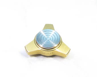 R188 Ceramic Hybrid Bearings, Mini Pocket Fidget Spinner with Full Coverage Low Profile Comfort Buttons, Made in USA by Smart-Mfg!
