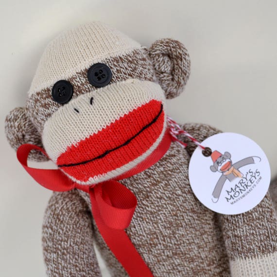 sock monkey doll